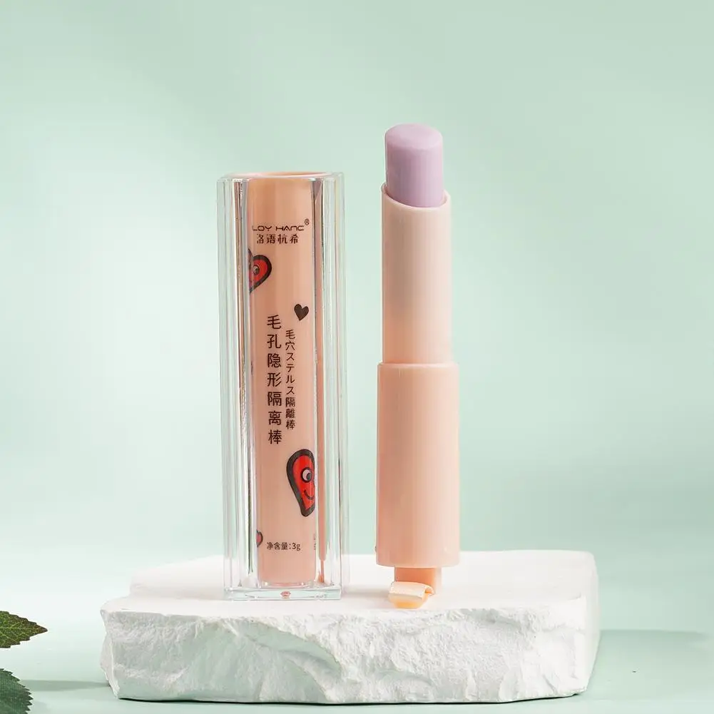 

Invisible Pore Foundation Primer Stick Long Lasting Oil-control Waterproof Face Smooth Fine Lines Primer Makeup Face Products