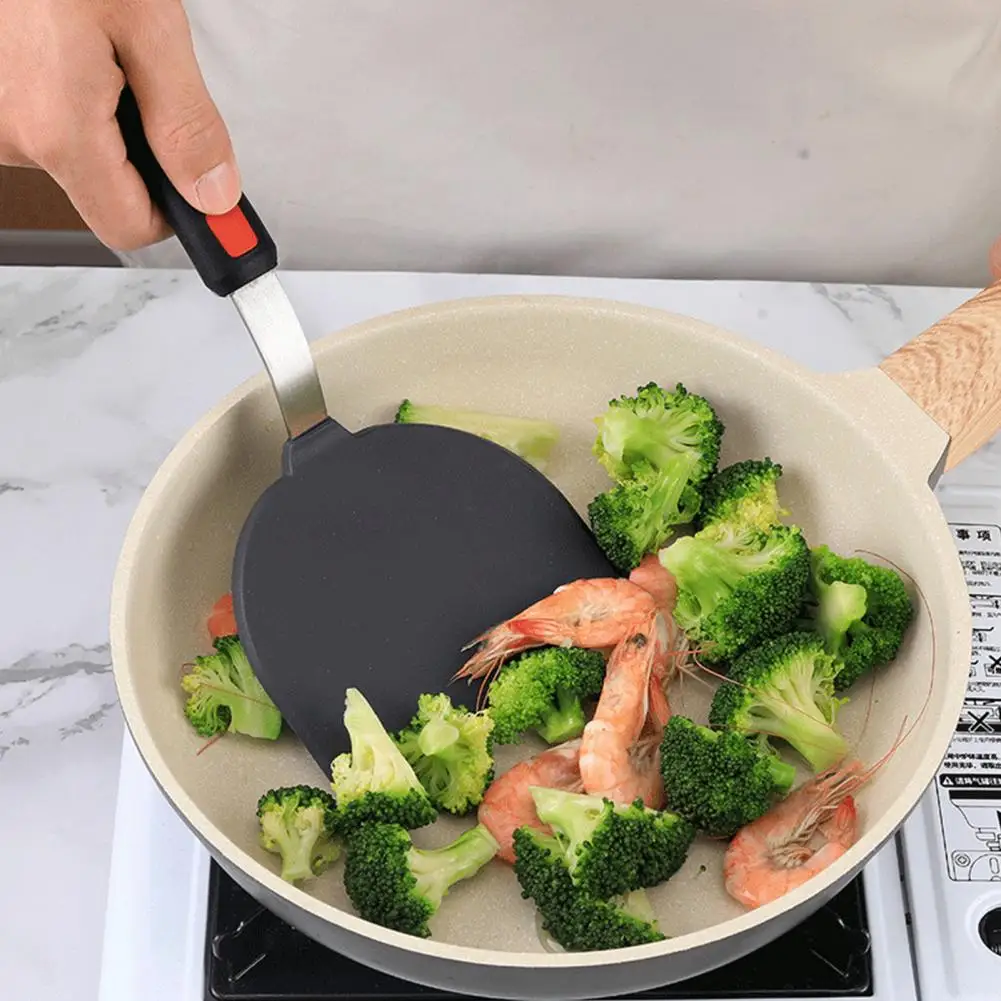 5 Pcs Cooking Spatulas Turner Hollow Out Heat-resistant Food Grade Wide Nonstick Kitchen Egg Pancake Steak Cooking Spatulas