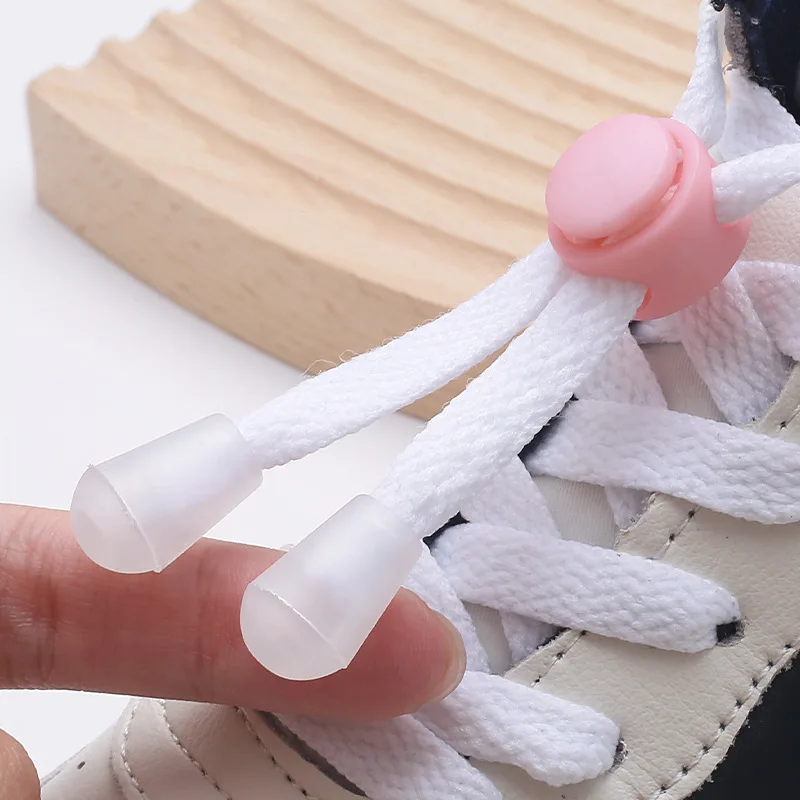 Cord Stopper 10pcs Plastic Cord End Bell Stoppe With Lid Lock Toggle Clip for Paracord Clothes Bag Sports Wear Shoe Accessories