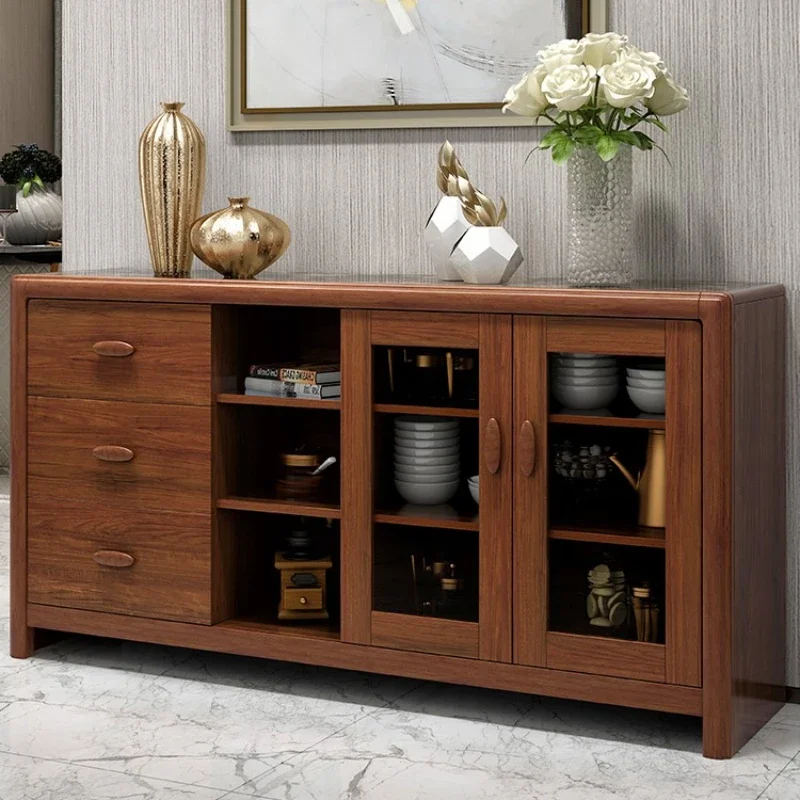 

Деревянные Боковые Панели MR50S для хранения, экономия пространства в гостиной, роскошные скандинавские боковые панели, мебель для гостиной