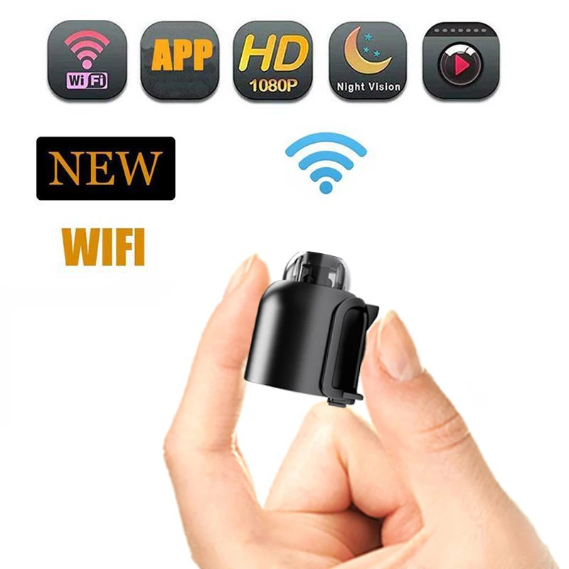 Mini Camera 1080P HD Wireless WiFi Remote IP Camera Infrared Night