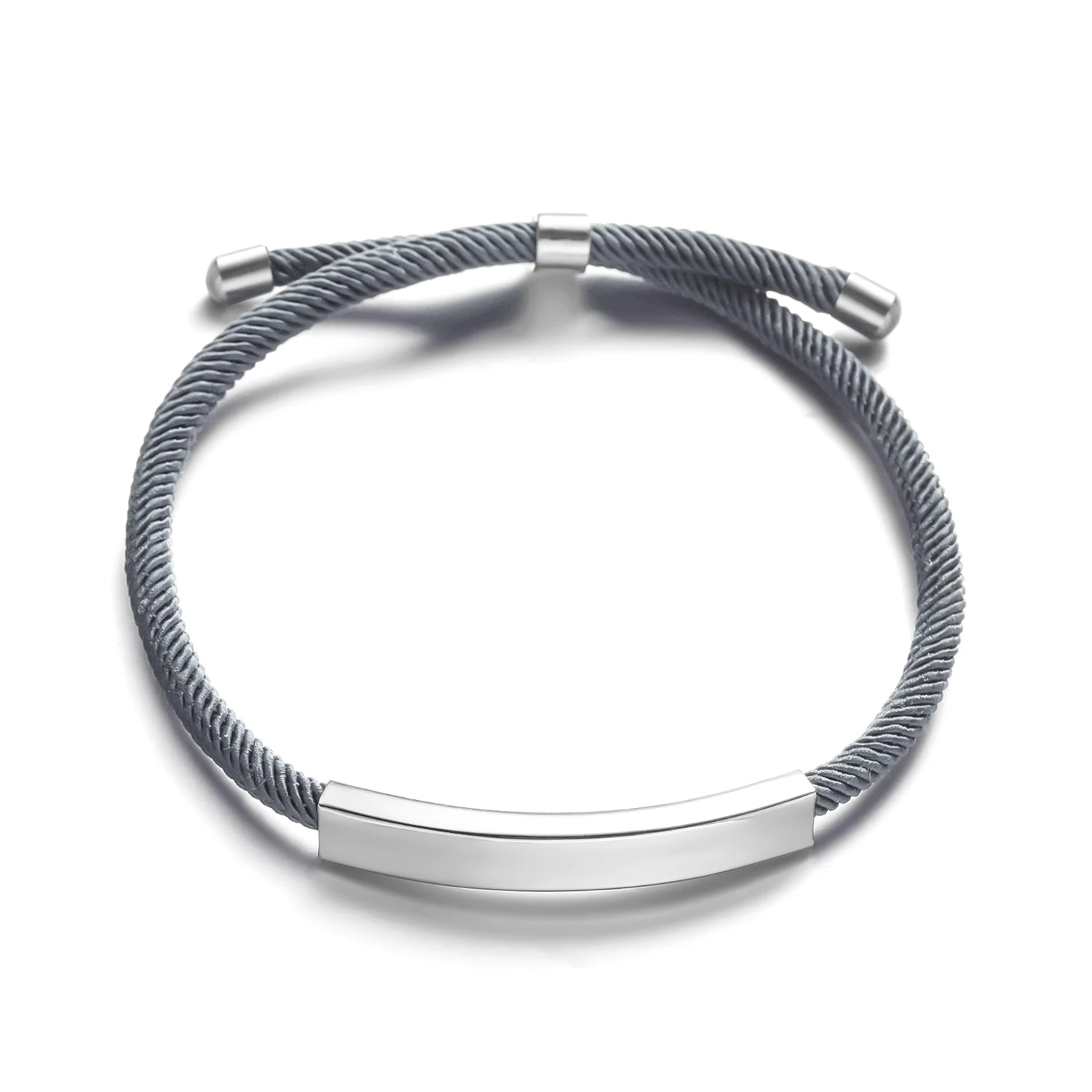 Gravierte Namens- und Datumsanzeige, personalisiertes geflochtenes Seil-Armband für Damen und Herren, Edelstahl-Halskette, Schlüsselanhänger, personalisierter Schmuck – Detail 18