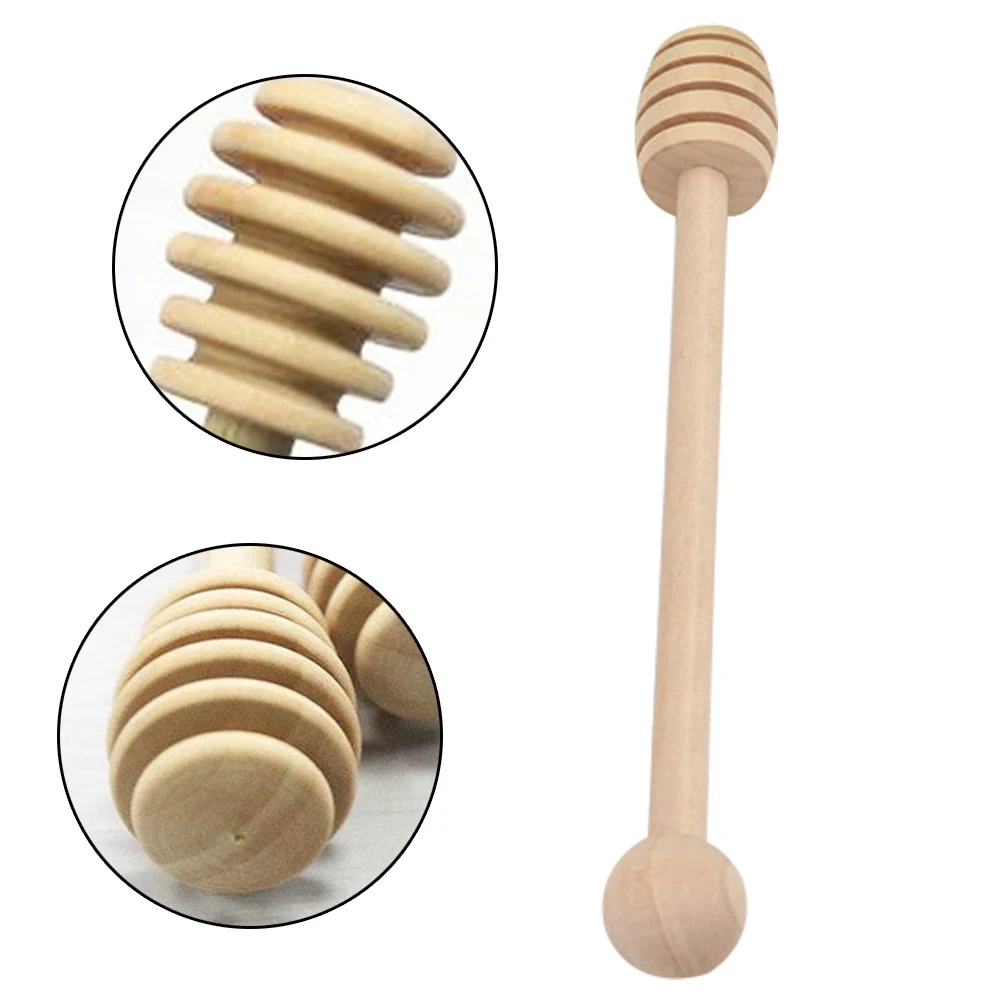 Conjunto De 2 Colheres De Mel De Madeira De Oliveira