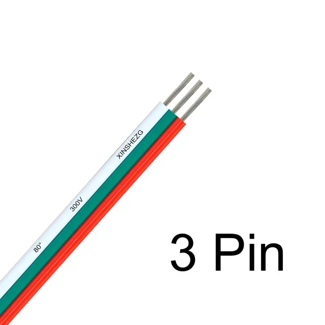 ตัวเลือกสินค้า สายไฟ LED Strip คุณภาพสูง สำหรับ RGB/RGBW/WS2812B