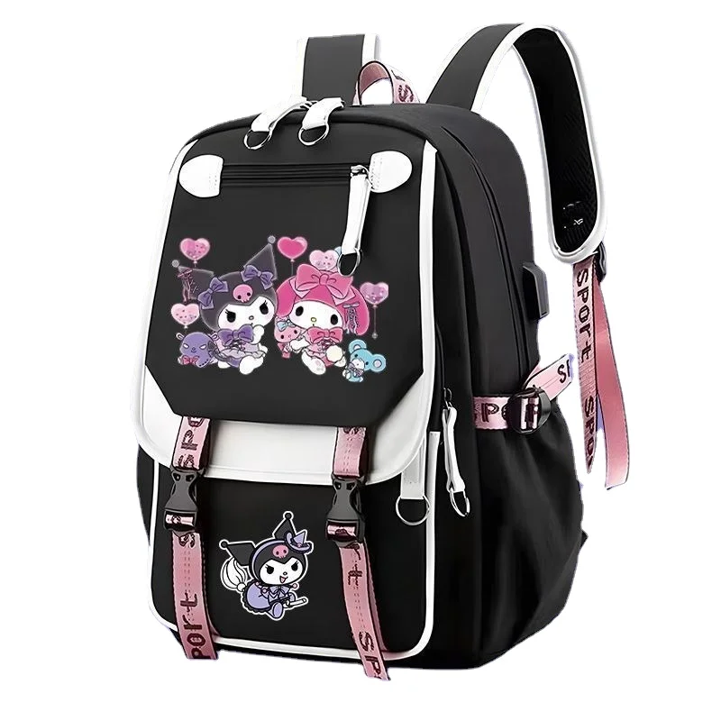 

MINISO Kuromi рюкзак японское аниме Sanrio серия Мультяшные персонажи