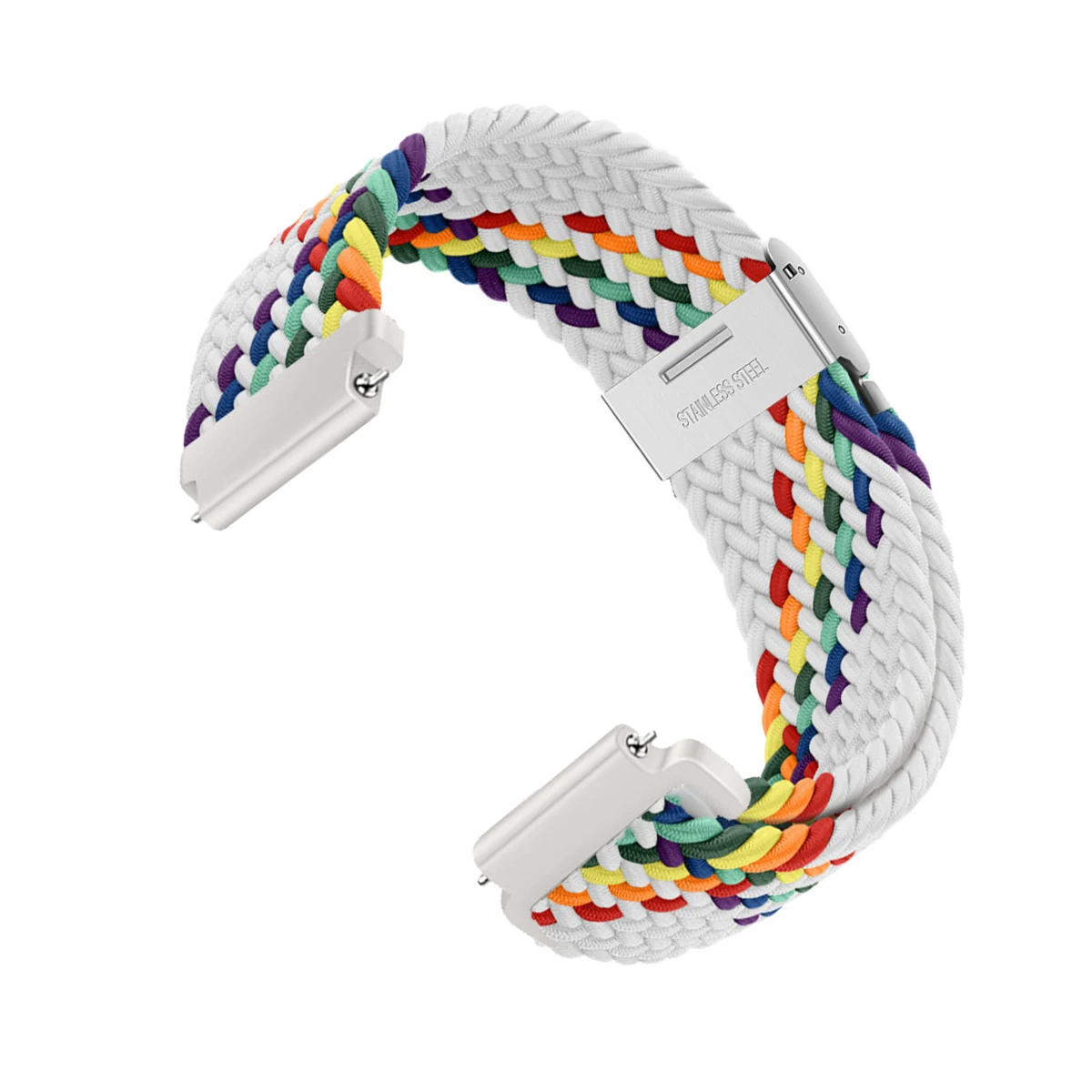 Nylon Braided Loop Strap - Sport Bracelet Wristband Belt