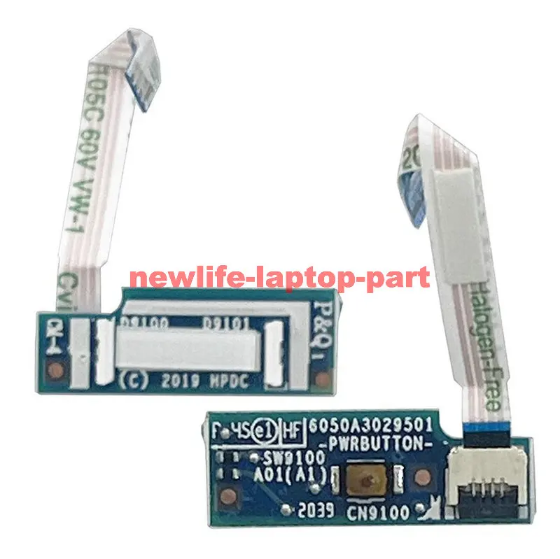 

Original For HP EliteBook X360 830 G6 Laptop POWER BUTTON Switch BOARD With Cable 6050A3029501 L56451-001 Free Shipping