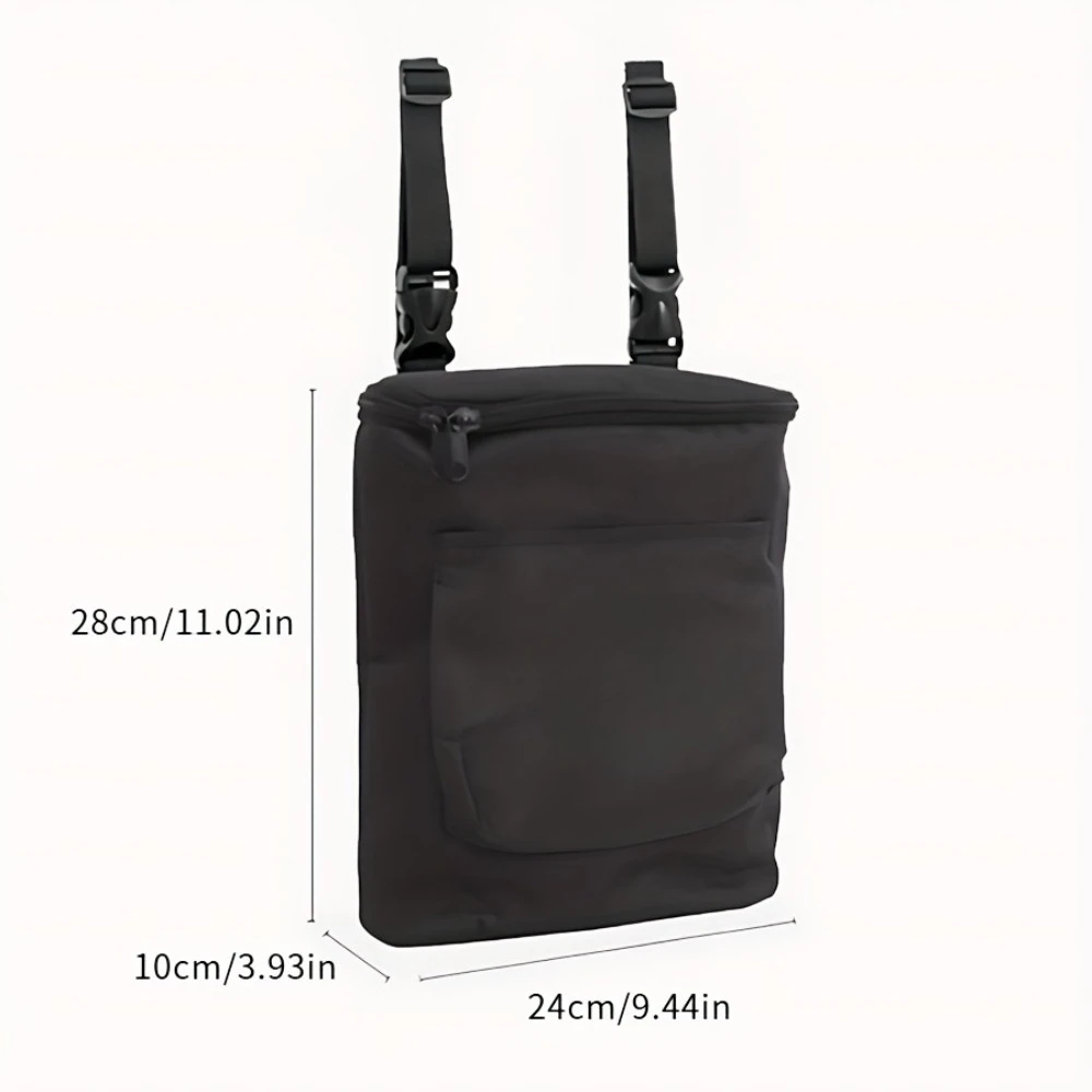 Large Capacity Oxford Cloth Handlebar Bag Removable Storage Bag Suitable for Motorcycles and Electric Vehicles