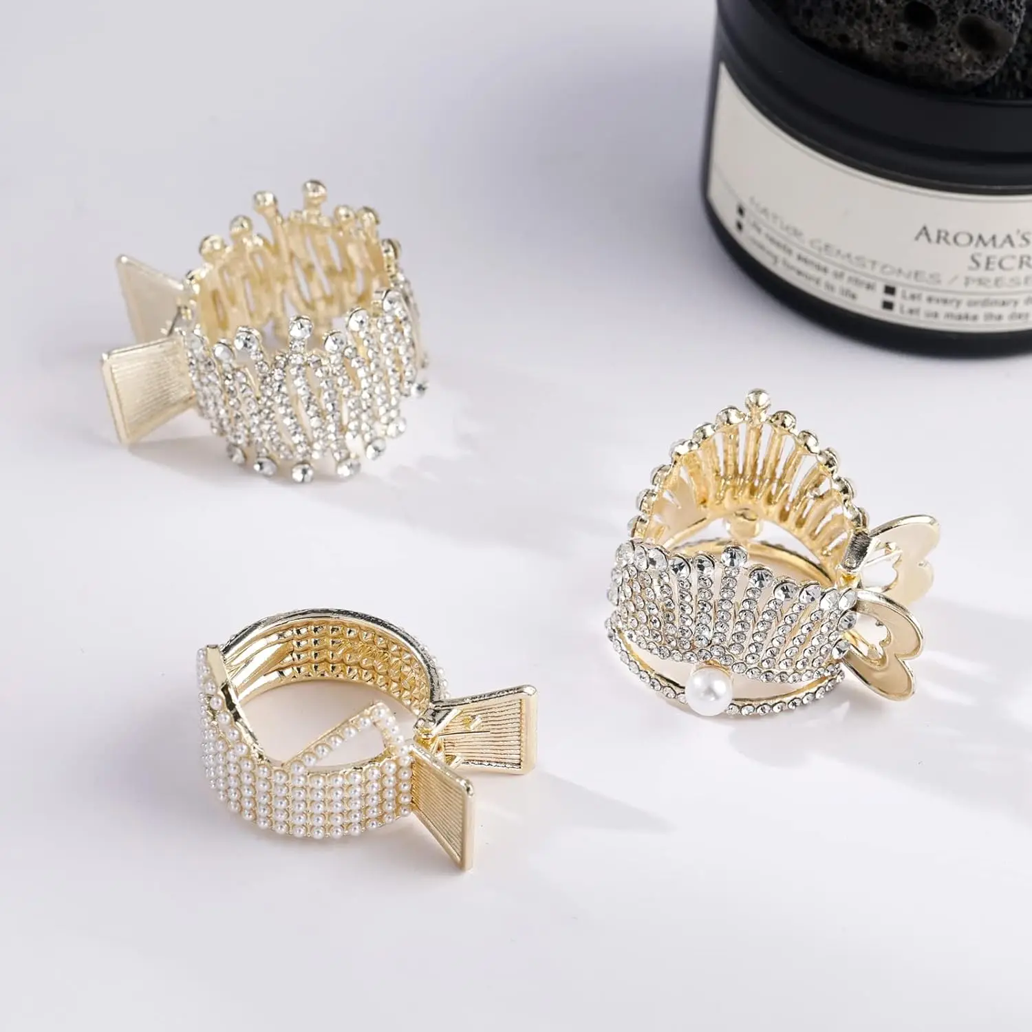 Рисунок 2 - Маленькие заколки для волос для конского хвоста