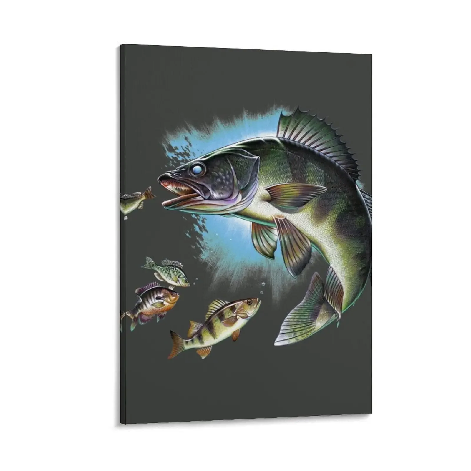 

Walleye Canvas Painting wall decoration canvas wall decoration posters anime japanese room decor
