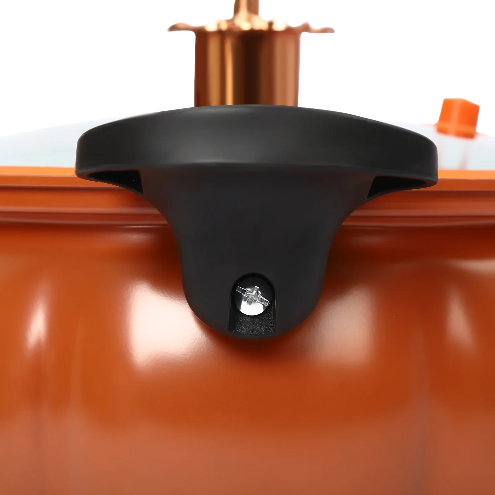 8L Micro Pumpkin-Shaped Non-Stick Pressure Cooker – Gas Stove 4
