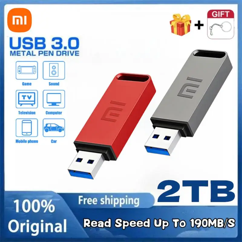 Xiaomi U Disk 2Tb Pendrive 1Tb Usb 3.0 Interfaccia Di Tipo C Chiavetta Usb 256Gb 128Gb 512Gb Chiavetta Usb Telefono Memoria Usb Portatile
