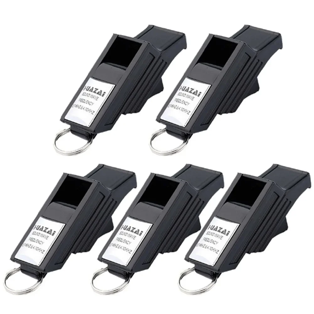 5pcs Black Silver