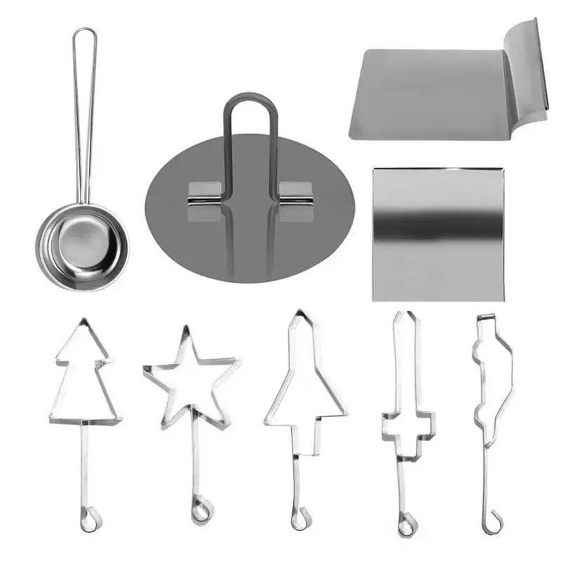 Cookie Cutter Making Kit 9PCS Crumble Cookie Cutter Shape Cutters
