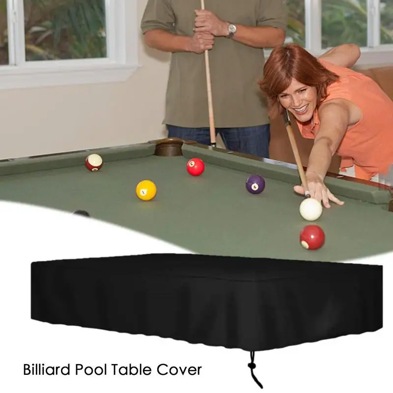 7ft 8ft 9ft Billiard Table Cover Waterproof Dustproof Mildew Resistant ...