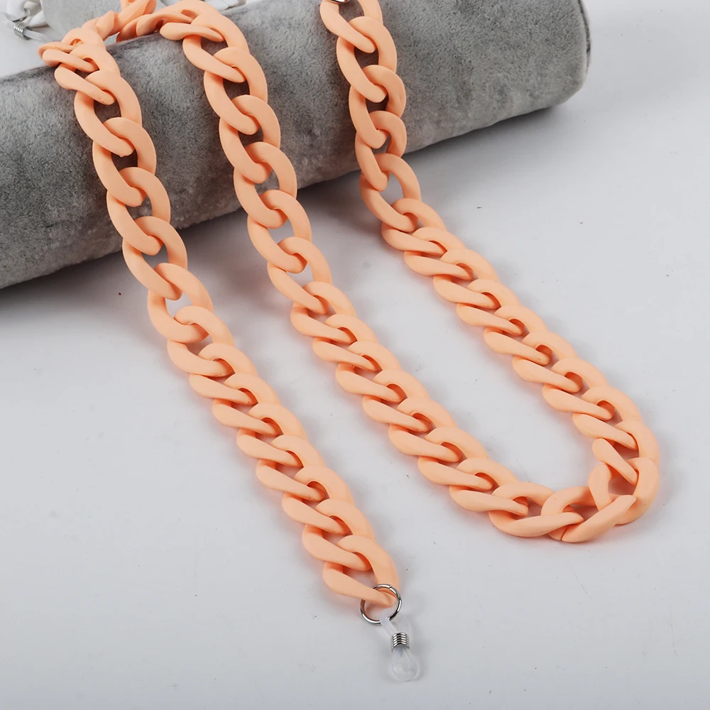 Unisex Fashion Matte Acrylic Eyewear Chain Lanyard