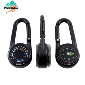 3-in-1 Compass Carabiner 1