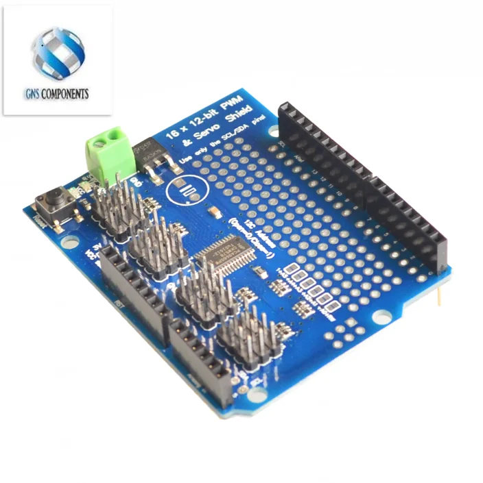 Servo Shield 16 Canali 12-Bit Pwm/Servo Driver-I2C Interfaccia Pca9685 Per O Modulo Schermo Raspberry