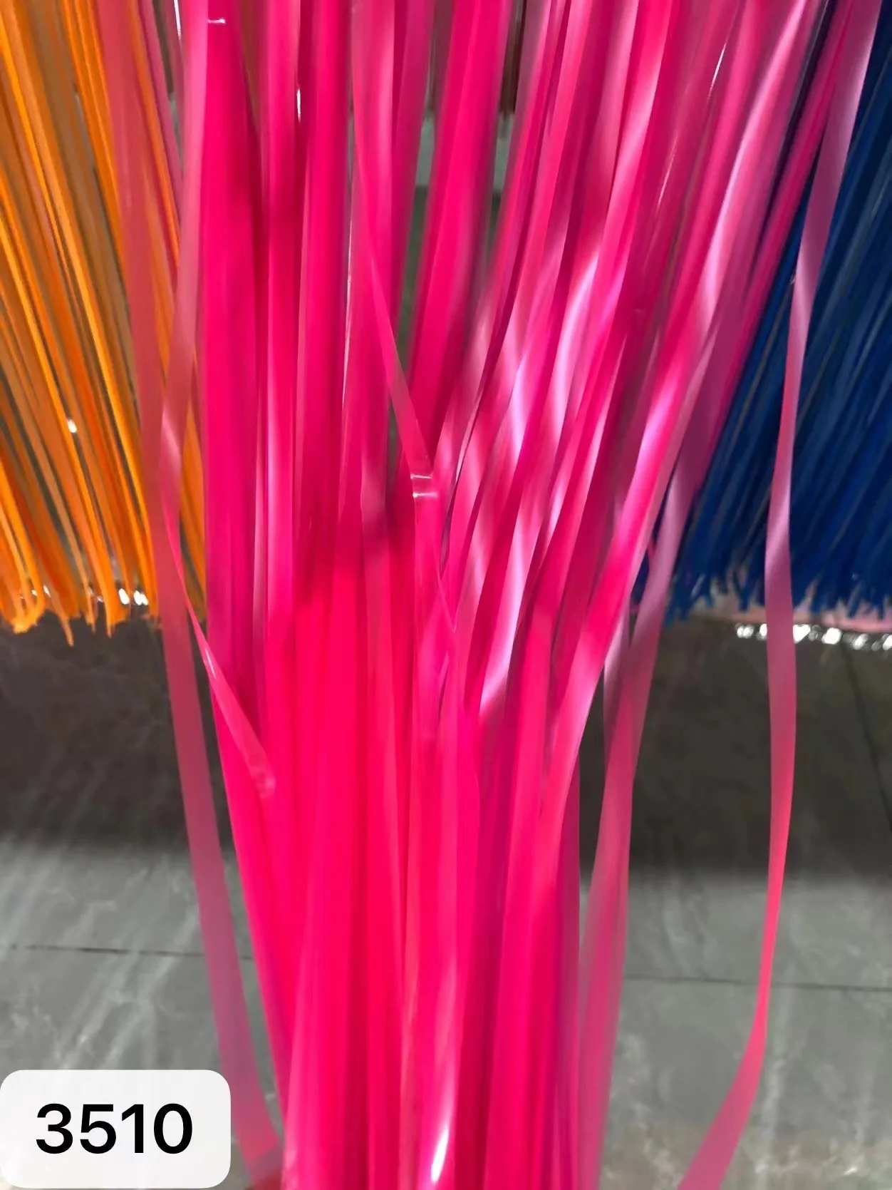 4 Neon-Lametta-Vorhänge – Je 1x2 M, Leuchtet Im Dunkeln, Für Partys, Fotohintergründe, Geburtstag & Hochzeit