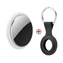 Enhanced Smart Finder Tracker with Real - Time Location and Alarm for Personal Items and Pets (WHITE)