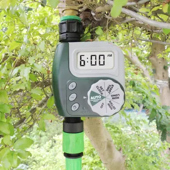 Automatic Timer Irrigation Controller Digital Display Multifunctional Programmable Hose Timer Durable Electronic Sprinkler Timer 1