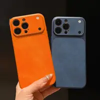 Vintage Oxhide Leather Texture Case For iPhone