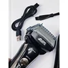 Rechargeable Cordless Shaver For Men KM-5568 With LCD  Blade Reciprocating  Razor  Face Washer And Nose Hair Trimmer 1