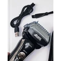Rechargeable Cordless Shaver For Men KM-5568 With LCD  Blade Reciprocating  Razor  Face Washer And Nose Hair Trimmer 1