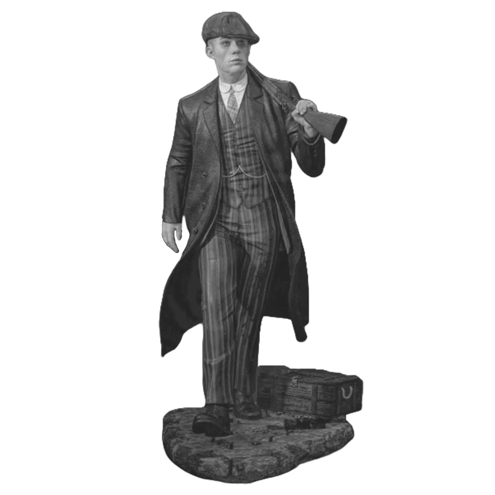 John Shelby Arthur Shelby Antike Miniatur Figur Harz Modell Kit unbemalt Kunststoff Modell Kit A475 Thomas Shelby – Detail 7