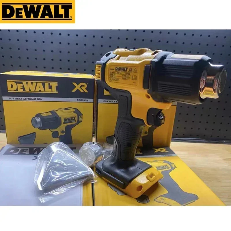 DEWALT DCE530 20V Cordless Heat Gun Tool Only High Power Welding Thermal Blower Heat Shrink Wrapping Tool Hot Air Gun DCE530N 5