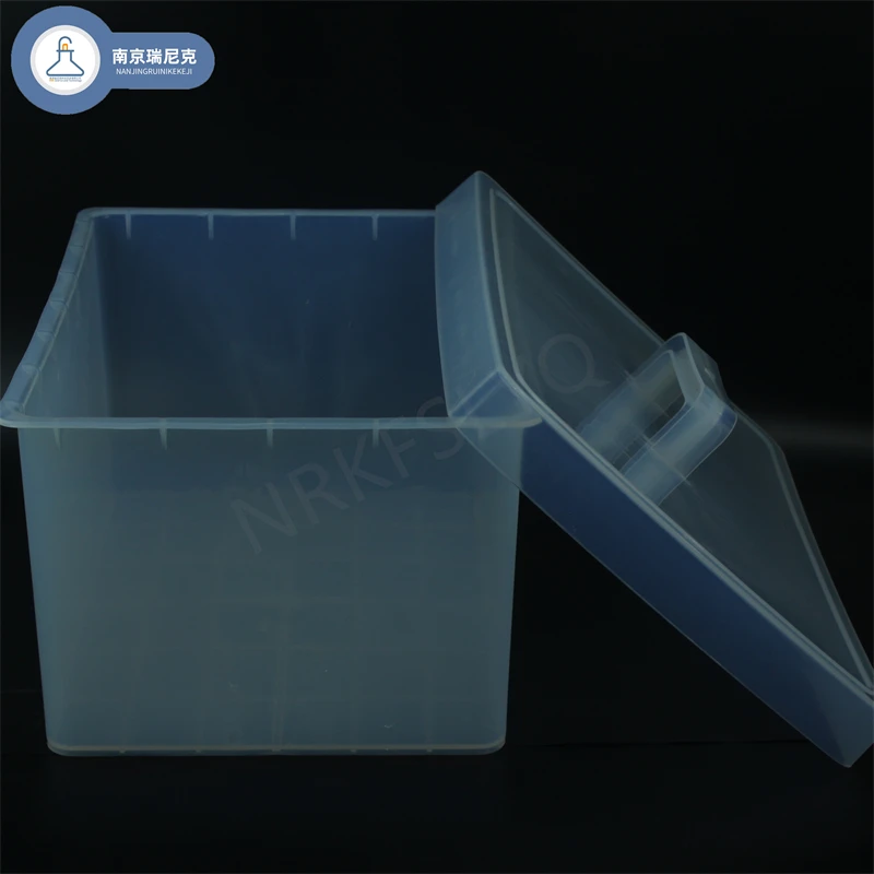 고순도 전자 등급 PFA 산성 실린더, 고온 내성 실험 등급 PFA 세척 탱크, 15L