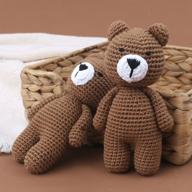 Crochet Animal Stuffed Animals  Stuffed Animal Newborn Baby