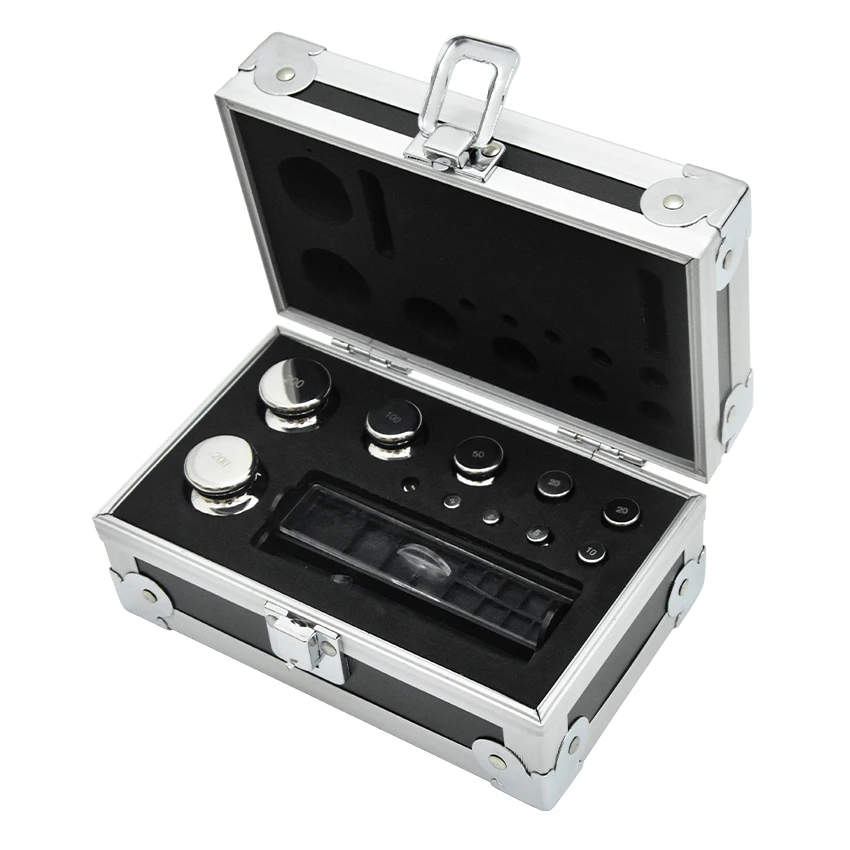 23Pcs 1Mg-200G Kit Di Pesi Da Laboratorio Per Calibrazione Bilancia Digitale In Acciaio Inossidabile Set Bilancia Da Laboratorio Ad Alta Precisione Gr