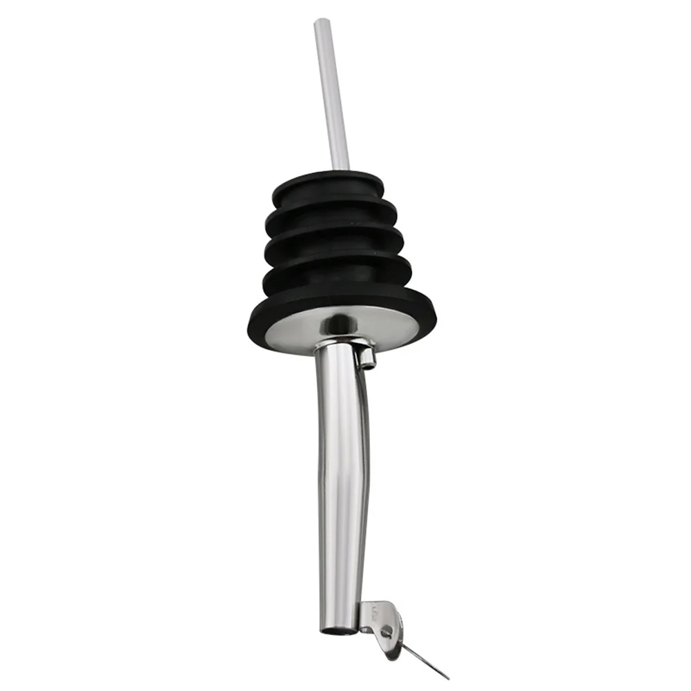 

Durable Liquor Pourers Spouts Pourers With Covers 10.5cm For Oil Wine Vinegar Liquid Oil Spouts Bottle Pour Spouts