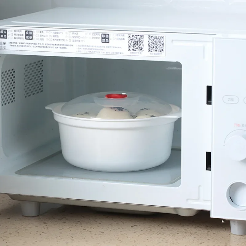 Microwave cover Microwave Oven Special Box Heated Soup Pot