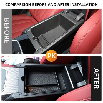 Organizer per console centrale per BMW Serie 3 G20 Serie 4 G22 Vassoio organizer per console per BMW Serie 3 4 2019-2024