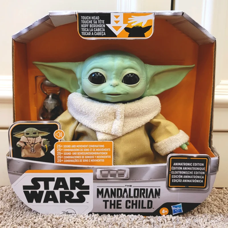 Jouet En Peluche De Dessin Animé Disney Star Wars, Mandalorian, L'enfant  Yoda Grogu, Bébé Parlant, Avec Personnage, Sons Et Accessoires Vocaux -  AliExpress