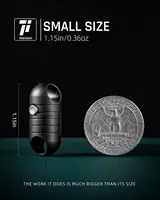 TIMULTI Round Carabiner Clip,and Magnetic Quick Release Keychain,Detachable Rotatable Key Chain Connector 2