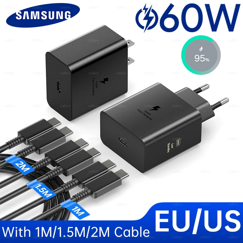 Samsung Original 60W PD Fast Charger Adapter