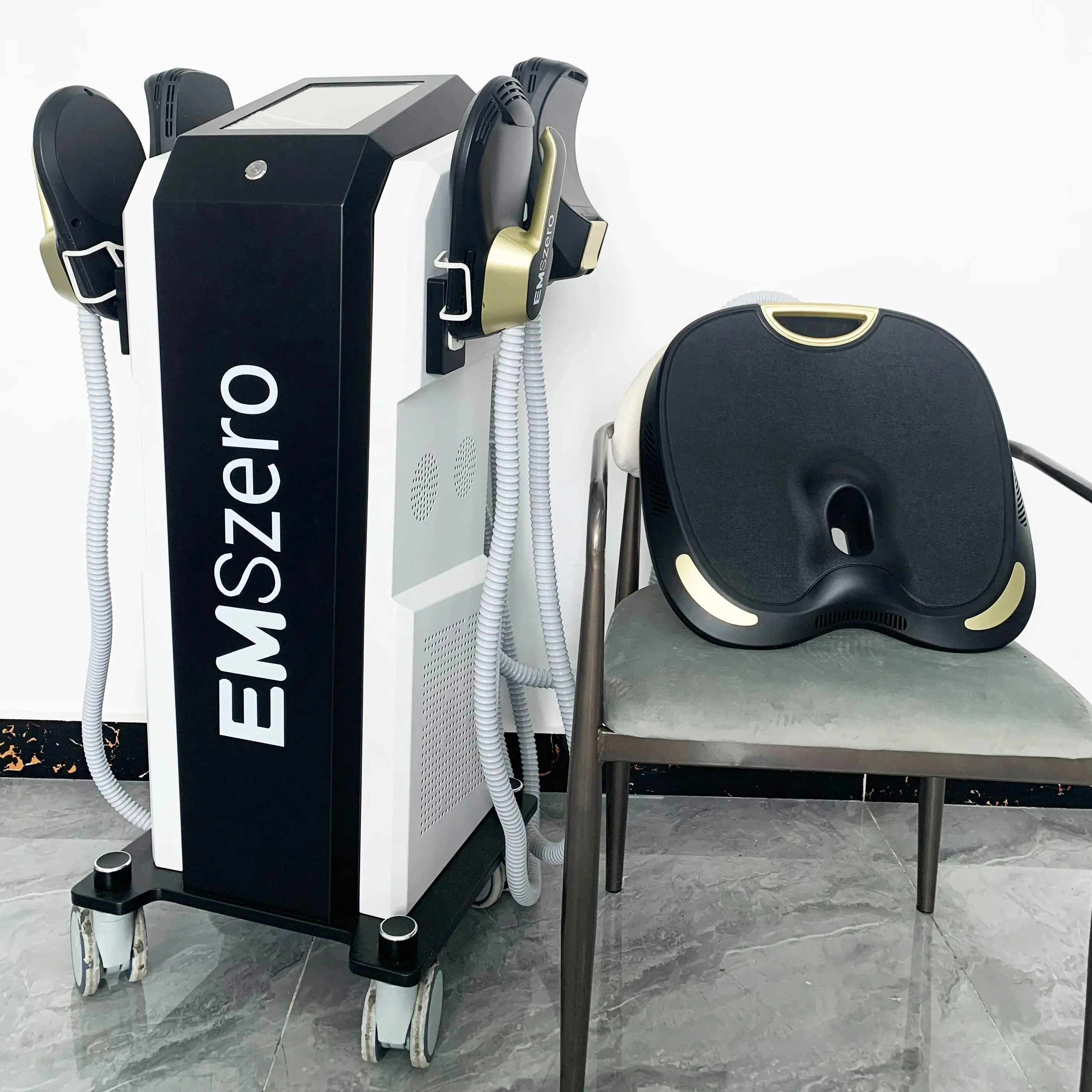 Nouveau RF MYOslim EMS Machine de sculpture corporelle masseur de perte de poids de graisse 15 sculpture électromagnétique minceur dispositif de Stimulation musculaire