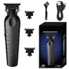 2299 Barber Cordless Hair Trimmer 0mm Zero Gapped Carving Clipper Detailer Professional Electric Finish Cutting Machine 1
