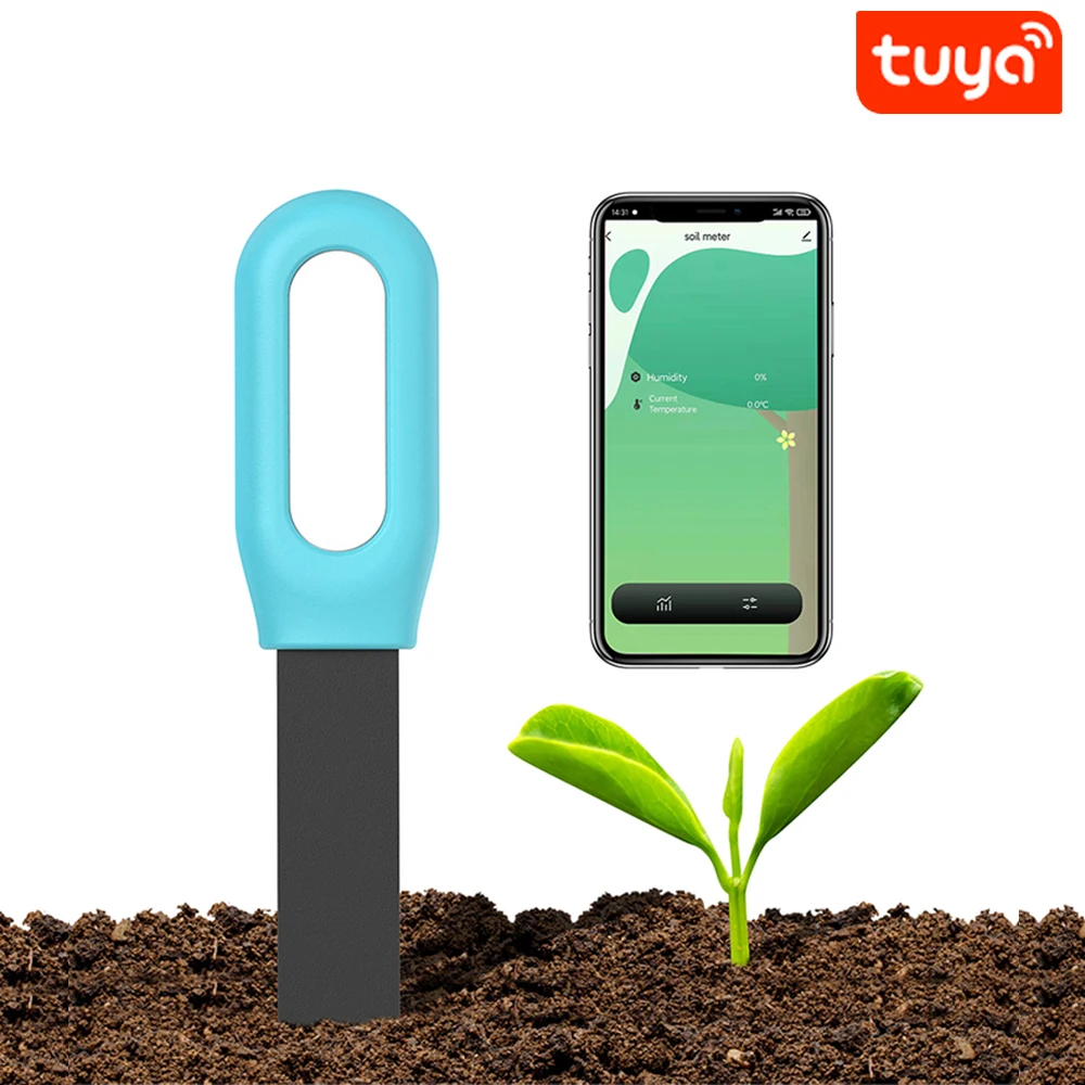 Tuya Smart Bluetooth Soil Tester, Medidor de Temperatura e Umidade, Thermo Higrômetro, Jardim Automação Irrigação Detector