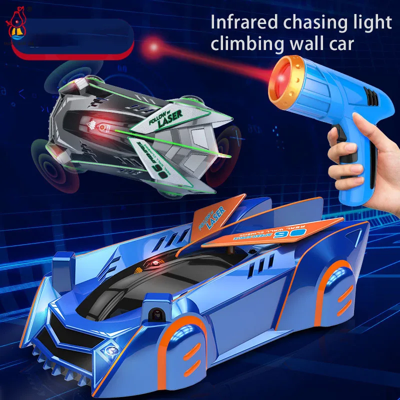 

RC Wall Climbing Car Light Catching Electric Alloy Vehicle Remote Stunt Programming Racing Car Toys for Boys Christmas Gift