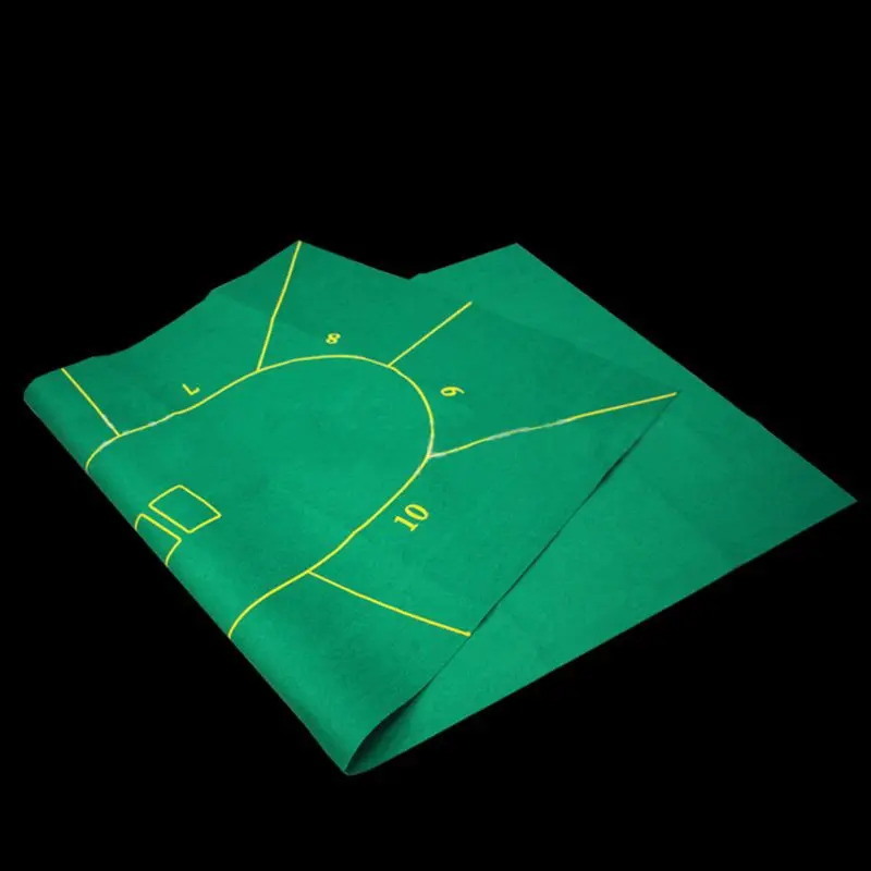 70x35Inch Profession Mat, Portable Flannel Waterproof Table Cover 10 Player Layout for Table Top Game