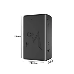 Advanced 4G GPS Tracker with Real - Time Tracking and Anti - Lost Recording Feature (Black)