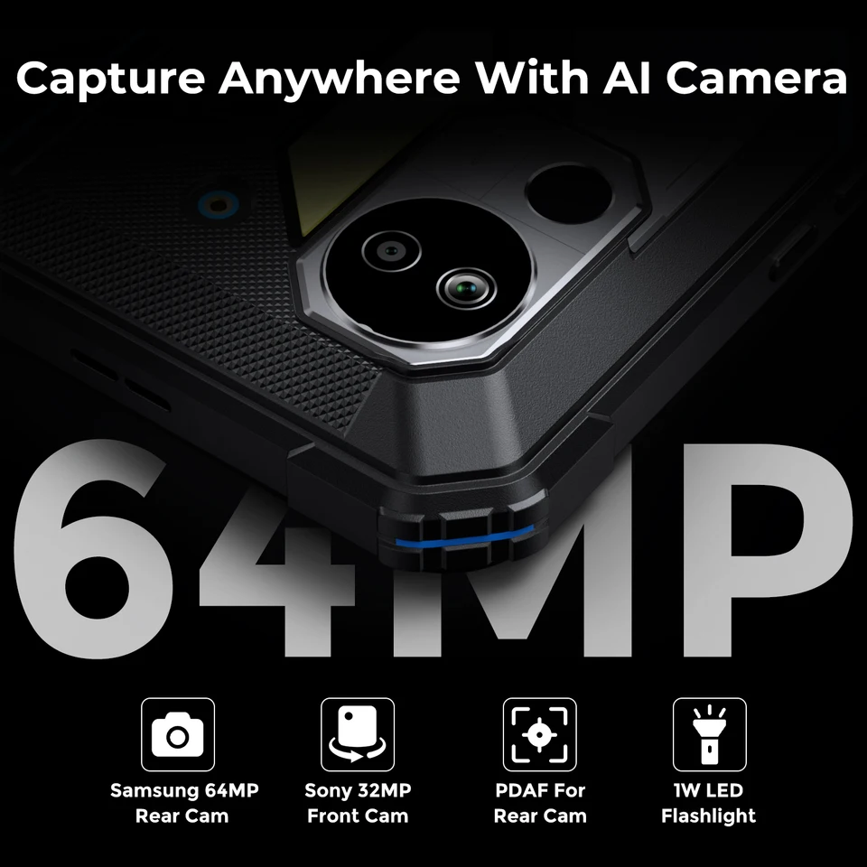 FOSSiBOT DT3 ラギッドタブレット 10.4インチ 12GB+256GB Dimensity