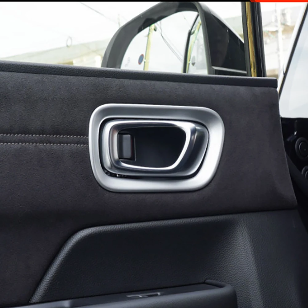 Per Honda Stepwgn Cada Air Rp6 Rp7 Rp8 2022 2023 In Fibra Di Carbonio Maniglia Interna Della Porta Copertura Trim Frame Sticker Accessori Interni