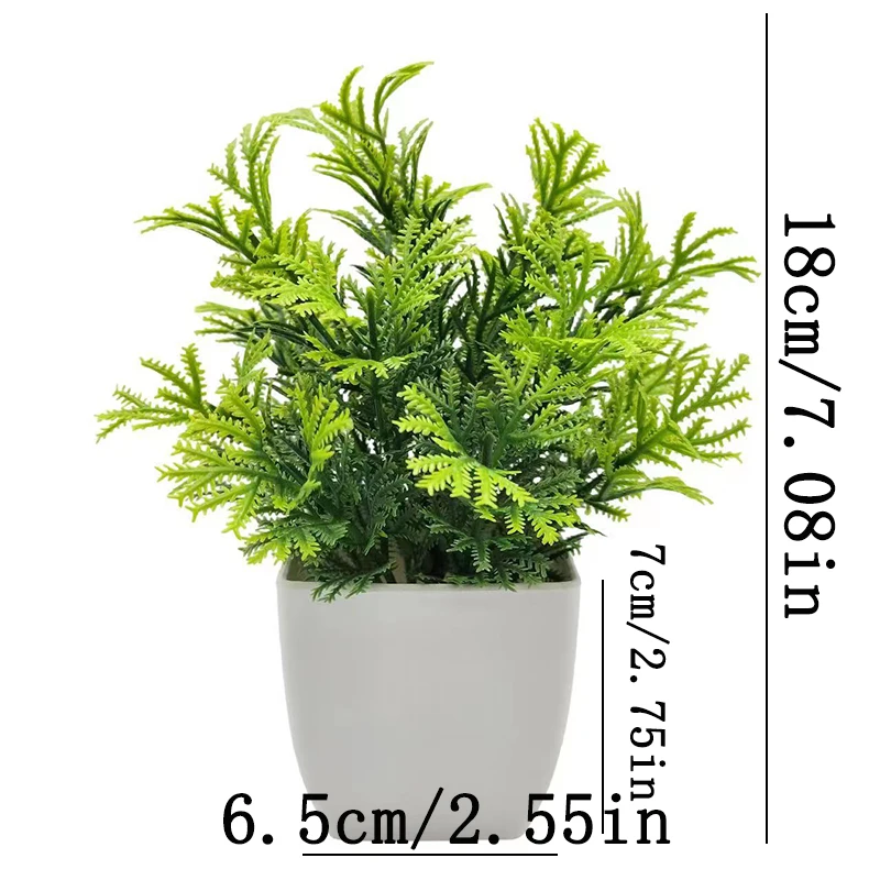 Artificial Potted Greenery for Home and Office Decor