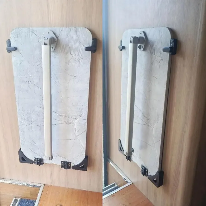RV Supplies Complete Table Board Buckle Trailer Folding Outdoor Table Cabinet Board Rotary Lock Motorhome Indoor Organizer outdoor folding table