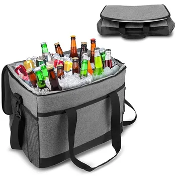 Outdoor Picnic Bags Large Capacity Leakproof Lunch Cooler Bags for Women Men Outdoor Travel Picnic Thermal Insulation Bag Box
